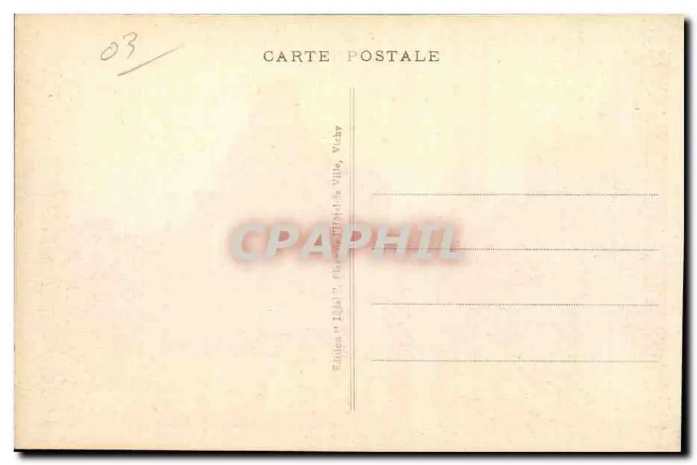 Montluçon - A Igreja de São Pedro com transepto e abside do século XII — Edição 'Idéal' n°2228 - Verso