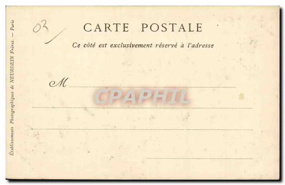 Bourbon-l'Archambault — De Kerk — Collecties ND Fot - Achterkant