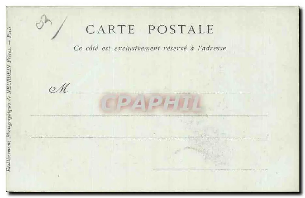MOULINS — Ansicht vom Fond-Vinet — Sammlung ND Phot - Rückseite
