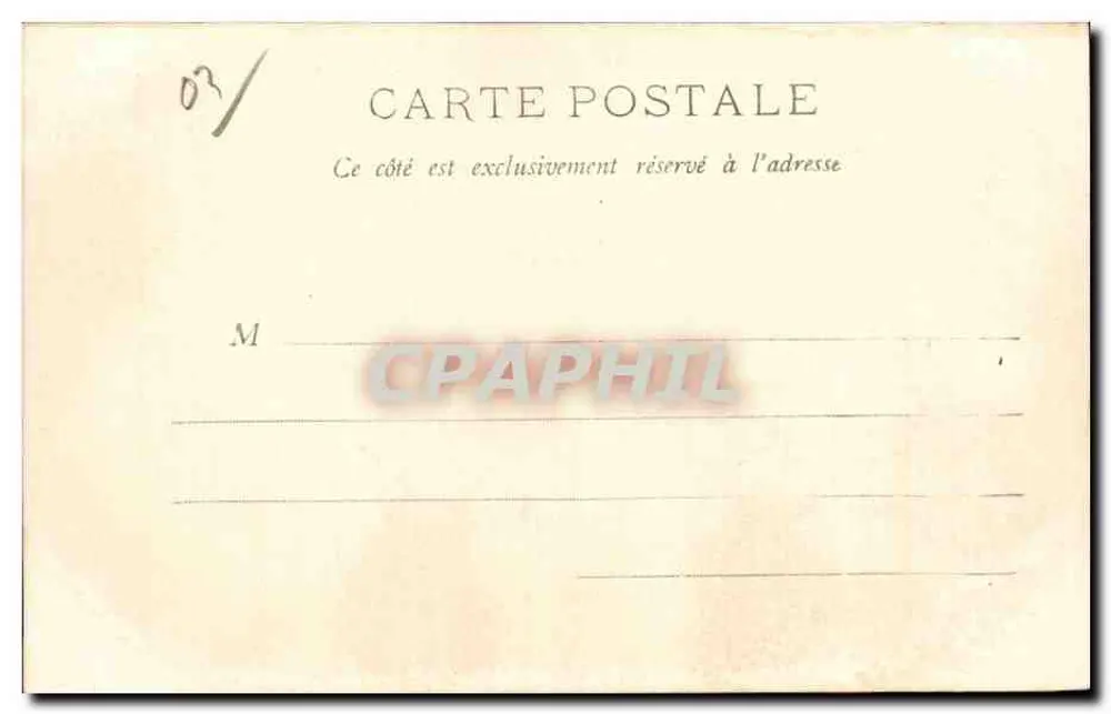 Moulin, a abside da catedral — editor Martial Picos, n°1 - Verso