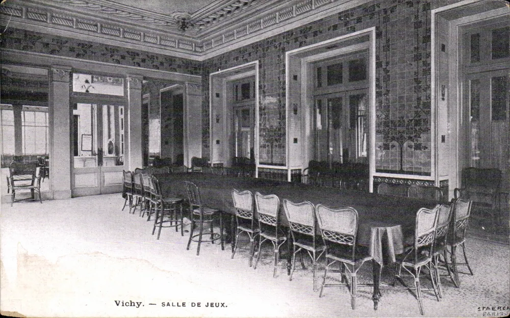 Vichy — SPELZALE. — Uitgever Staerens, Parijs - Voorkant
