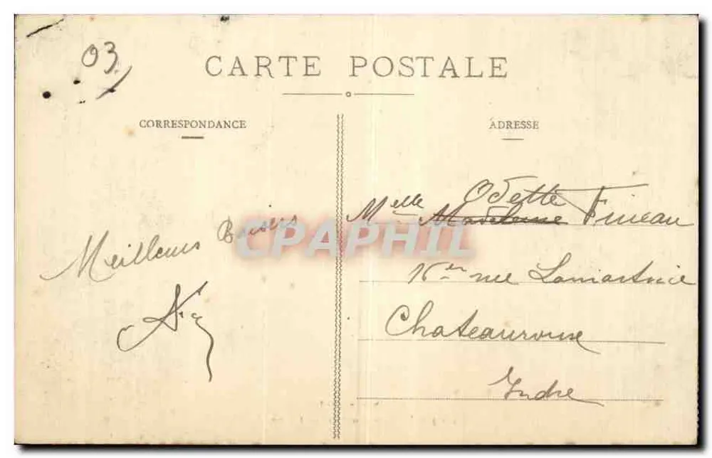 Le Bourbonnais — L'Ingrat... eu que o amei tanto... — editor não visível - Verso