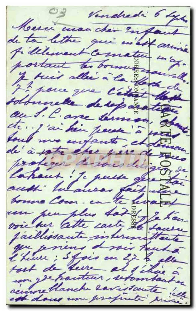 Belle-Rive-sur-Allier — A Fonte Intermittente — LL. — N° 106 - Verso