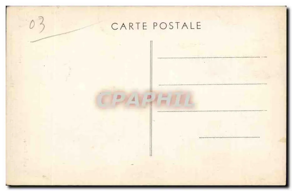 NÉRIS-LES-BAINS (Allier) — Capela de São José — Fot. Combier Macé - Verso