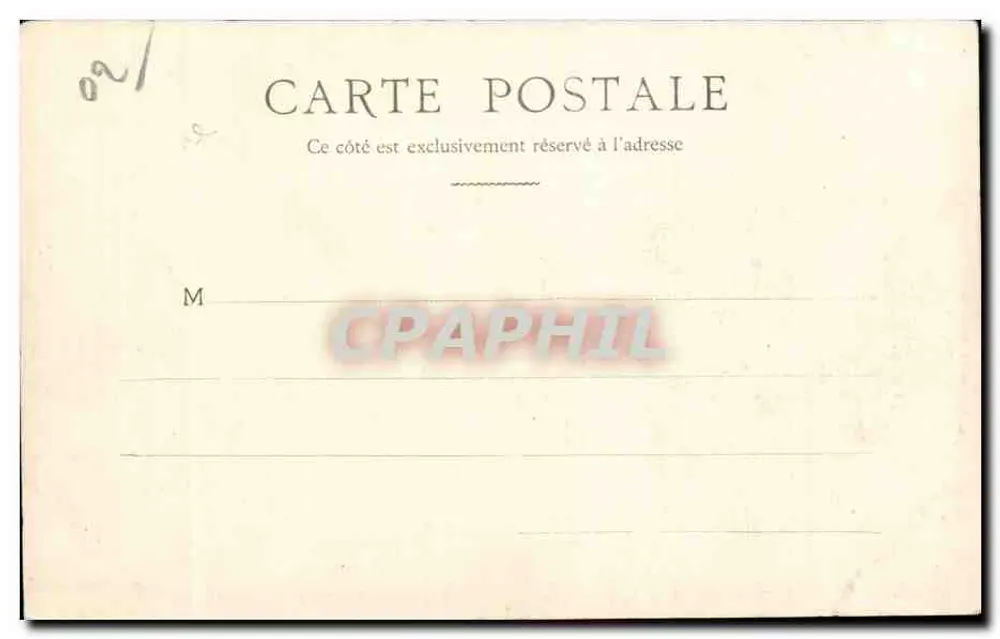 Soissons — A Catedral — Livraria G. Laguerre - Verso