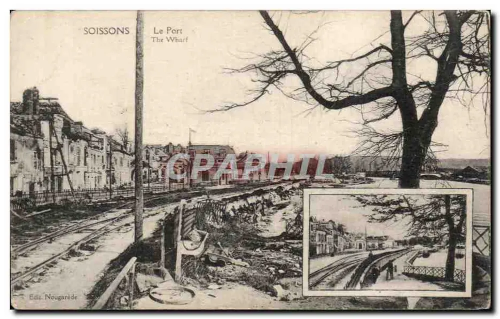 Soissons — O Porto — Edit. Naugarade - Frente