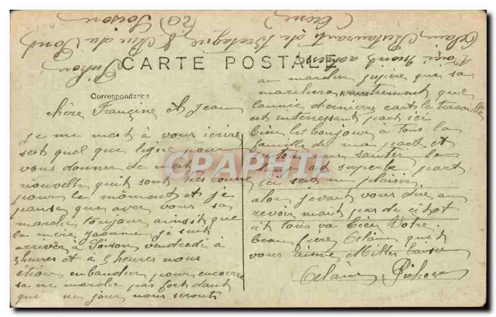 Soissons — O Porto — Edit. Naugarade - Verso
