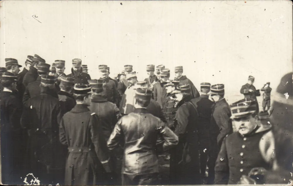 Gruppe Soldaten — Frankreich — Verlag Secret de Lumière, Lyon - Vorderseite