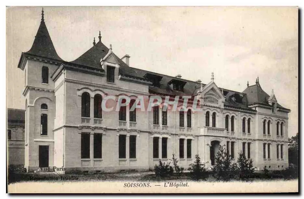 Soissons — Szpital — Visé-Paris - Awers