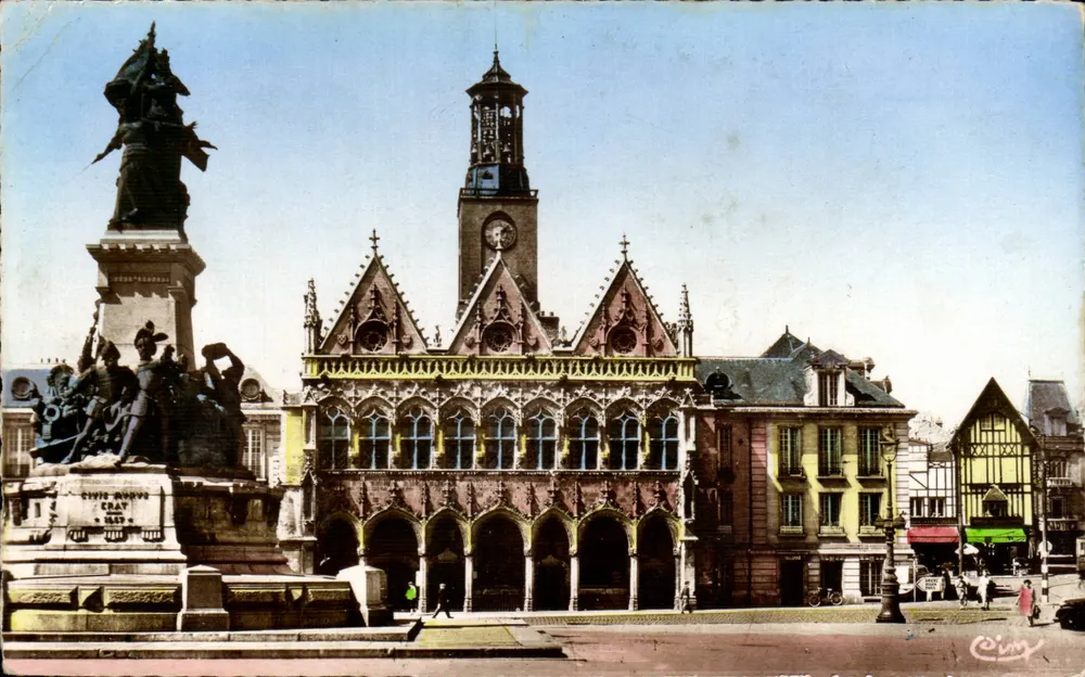 Ciry - Hotel de Ville e Monument aux Morts — editor Ciry - Frente
