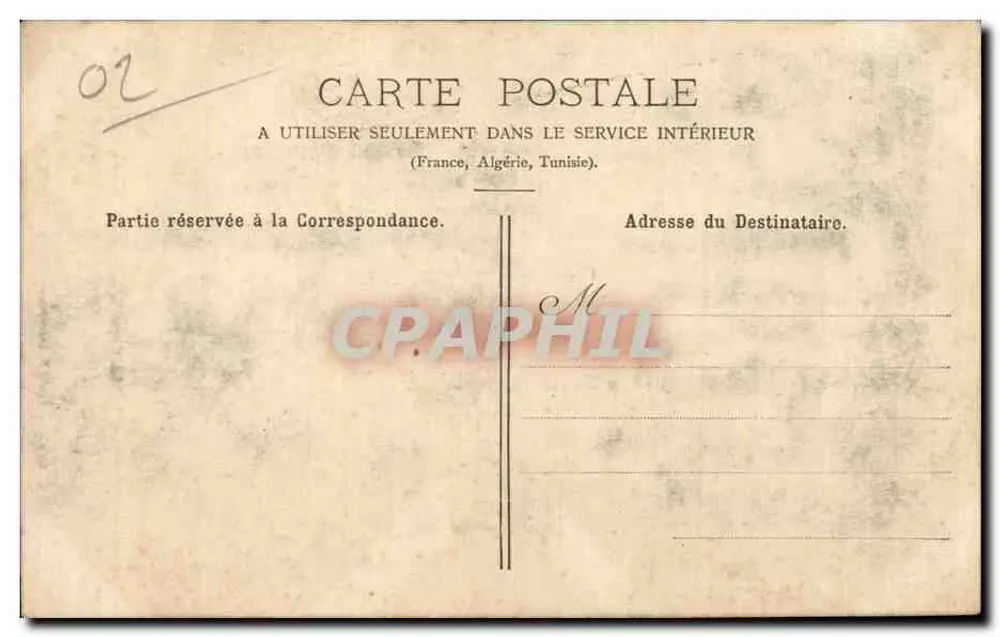La Capelle - Kapelle Sainte-Grimonie, Patronin von La Capelle — Cliché E. Loiseaux — Lib. Camart-Hugot - Rückseite