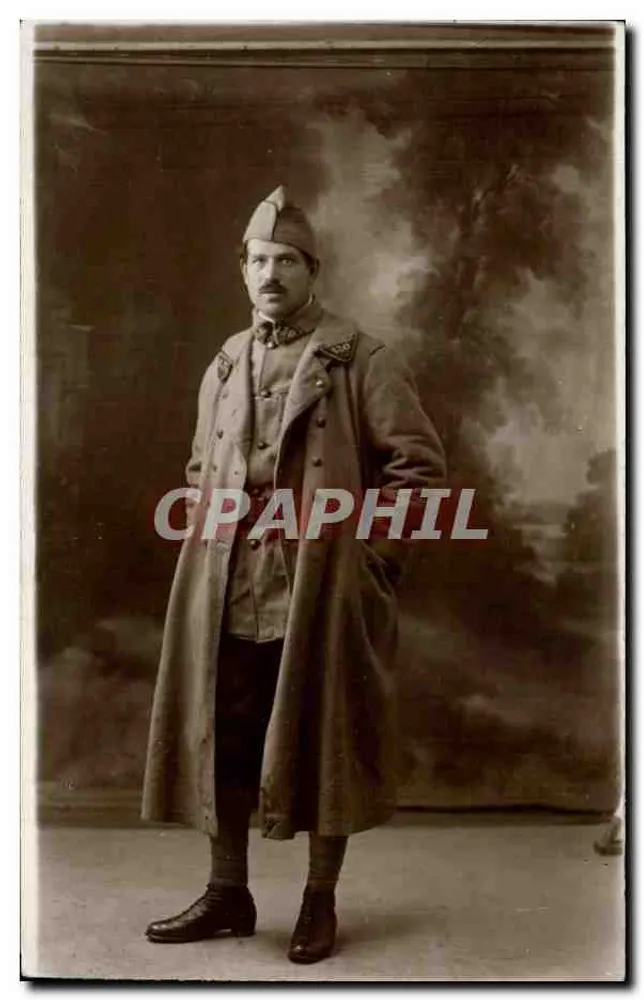 Soldat im Uniform — Studio — La Photo-Martin, Paris - Vorderseite