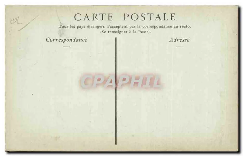 Coucy-le-Château — Tor und Allee des Parks — Collections ND Phot - Rückseite