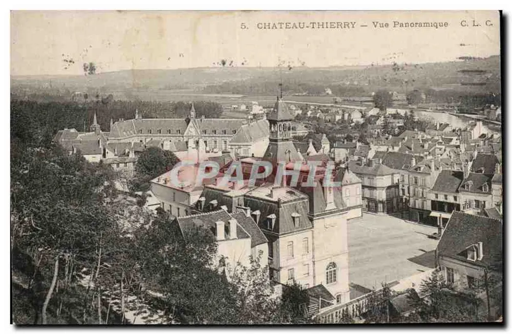 Château-Thierry — Vista Panorâmica — C. L. C. - Frente