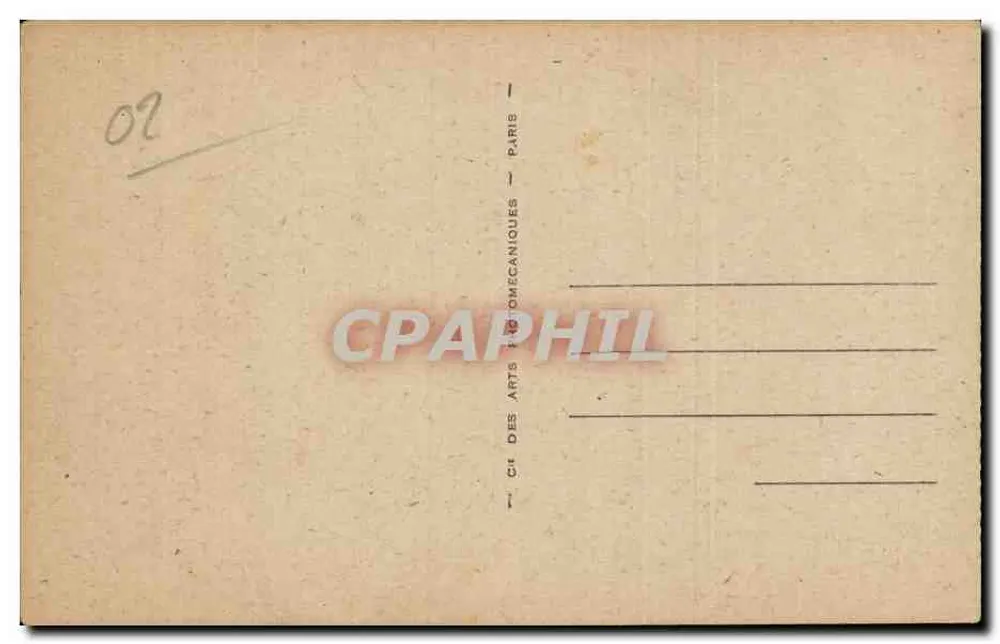 Soissons — A Halle — editor Sociedade dos Artes Pictomecânicas, n°70 - Verso