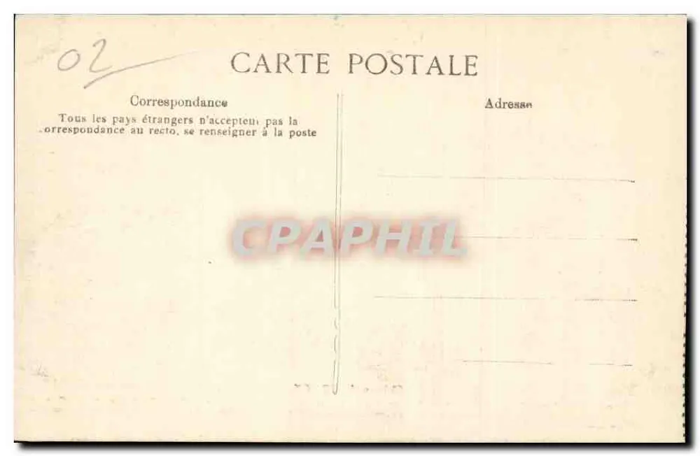 Castelo de Coucy — ruínas em um promontório rochoso entre Chaussy e Noyon — editor não visível - Verso