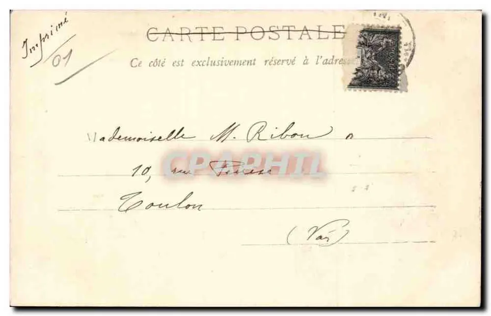 Bressane — Frau im traditionellen Kleid — D. Daval, Bourg (Ain) - Rückseite