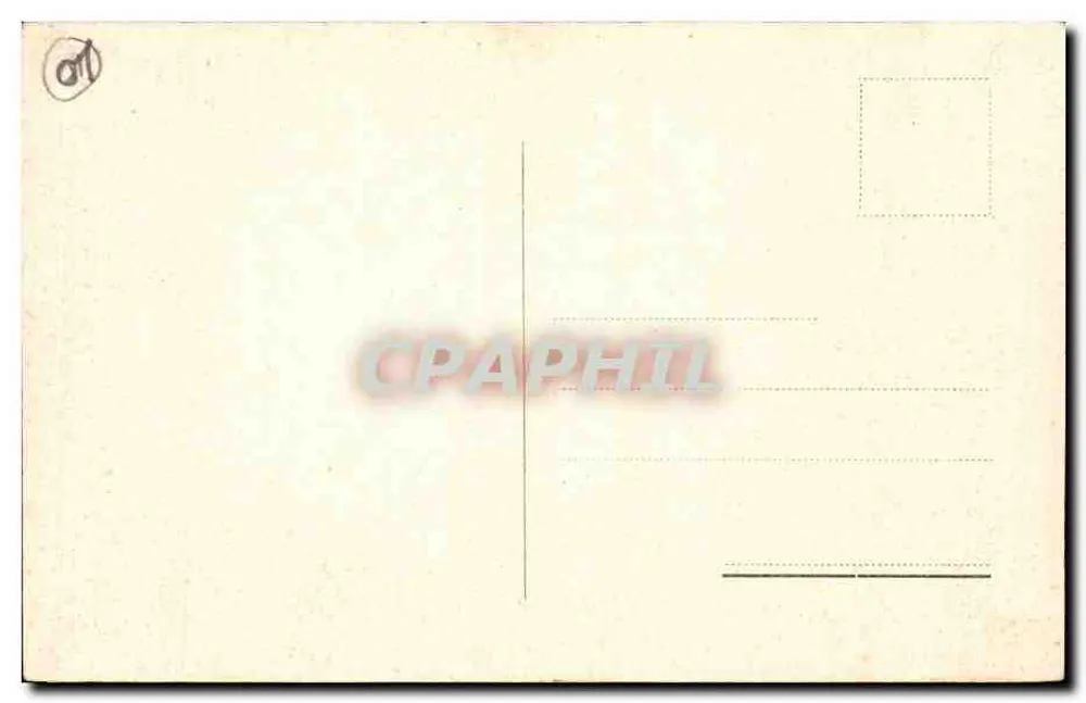 Ferney — Kapel van Voltaire — Charnaux Frères & C°, Genève, n°1304 - Achterkant