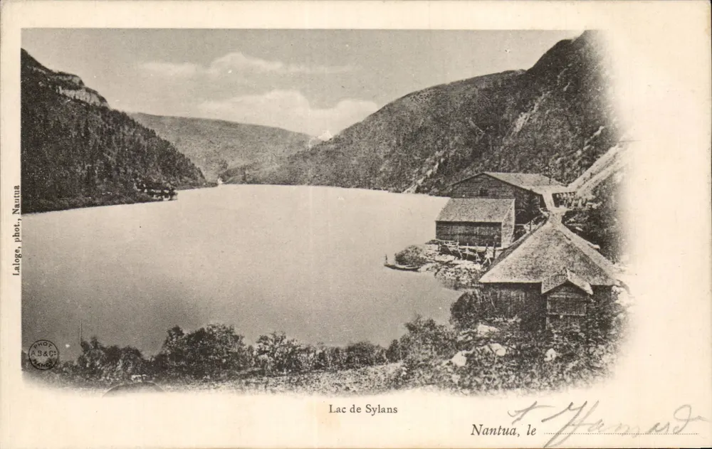 Lago de Sylans — Nantua — Laloge, fot. Nantua - Frente