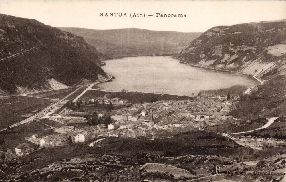 Nantua (Ain) — Panorama — Oronnas - Frente