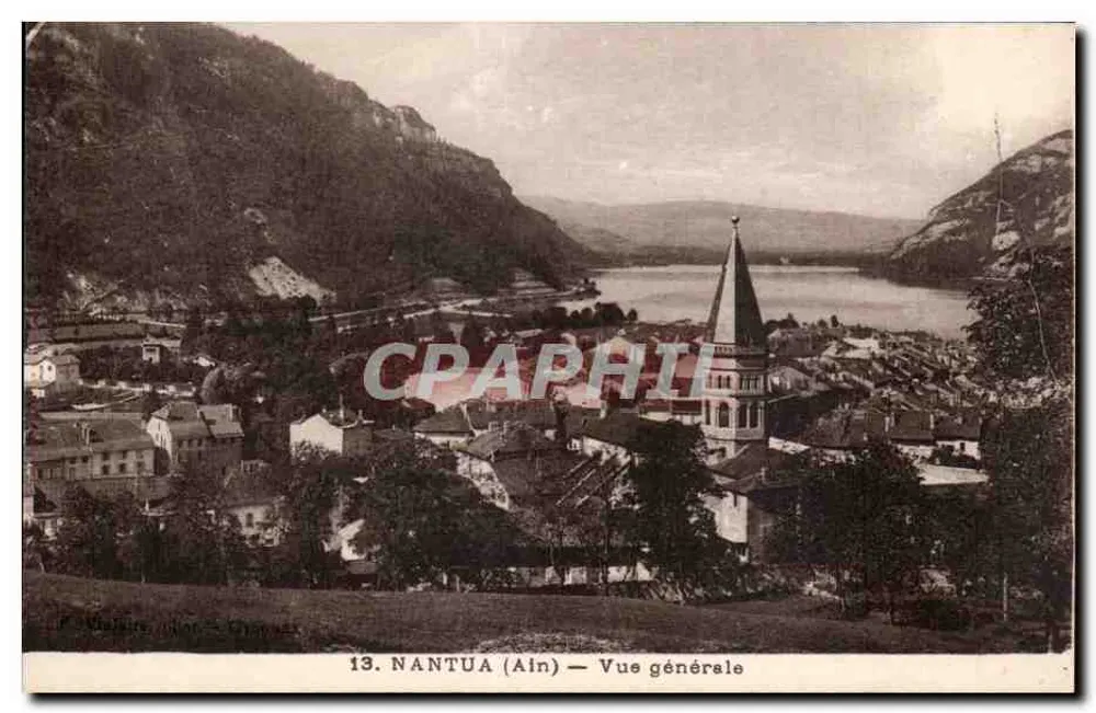 NANTUA (Ain) — Vista geral — editor: Malatye, Châtenay - Frente