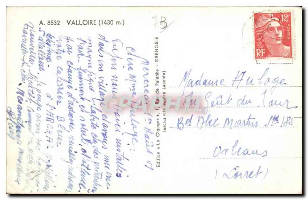 Valloire — vila encaixada em um vale montanhoso — IA CIGOGNE - Verso