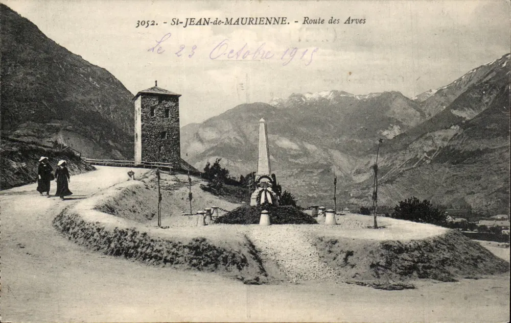 St-Jean-de-Maurienne — Rota dos Arves — editor L. BERTAUD, n° 3052 - Frente