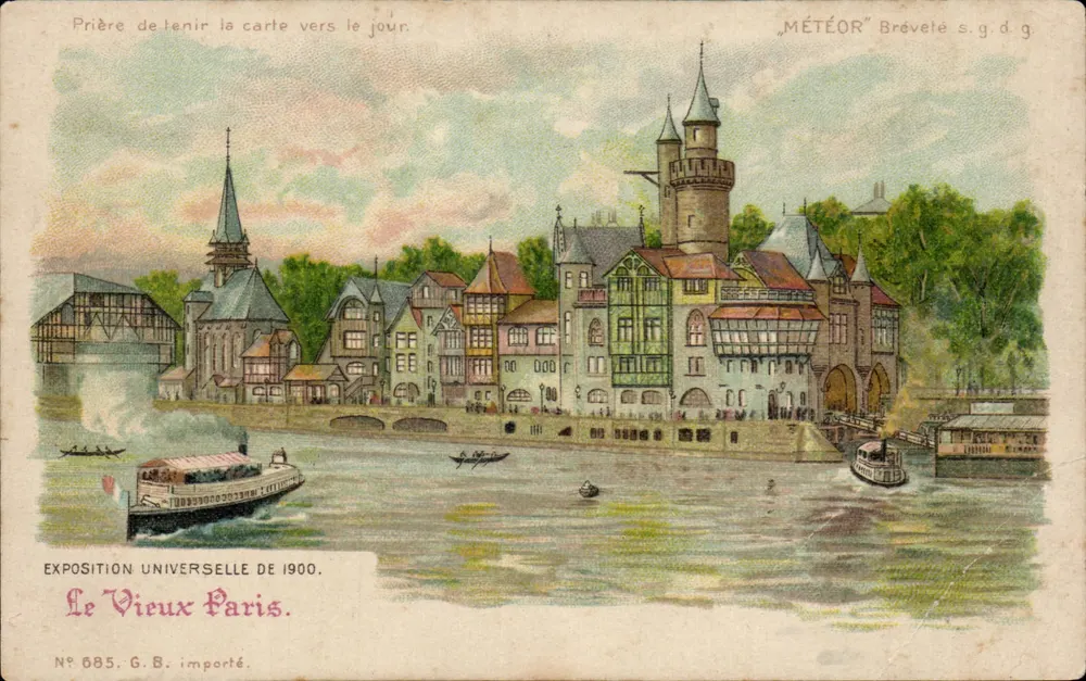 Weltausstellung 1900 — Alt-Paris — G.B. importiert, Nr. 685 - Vorderseite
