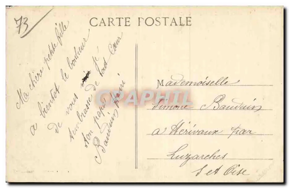 St-JEAN-d'ARVES (Savoie) — Les Trois Aiguilles d'Arves (3509m) — Éditeur : G. ORIMAL - CHAMBERTY - Rückseite
