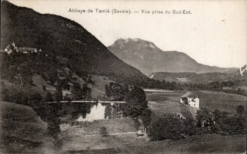 Abtei Tamié (Savoie) — Ansicht vom Südosten — Verlag Lévy Frères, Paris - Vorderseite