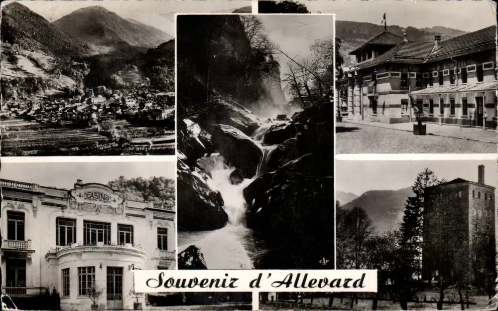 Allevard-les-Bains — Recordações de Allevard — C.A.P. Photo - Frente