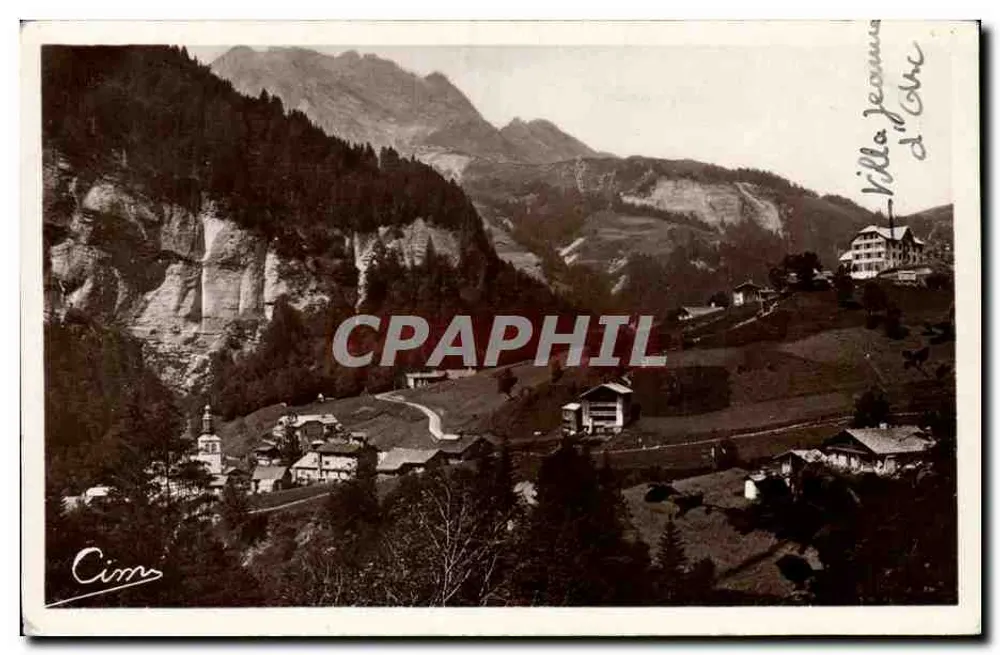 La Giettaz — Villa Jeanne d'Arc — Cims - Frente