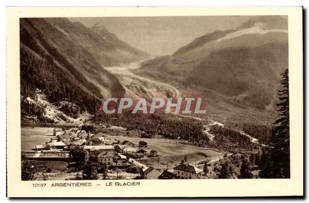 Argentières – O Glacier — CPAPHIL - Frente