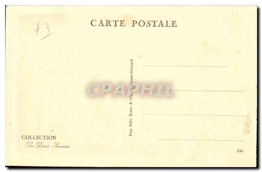 Argentières – O Glacier — CPAPHIL - Verso