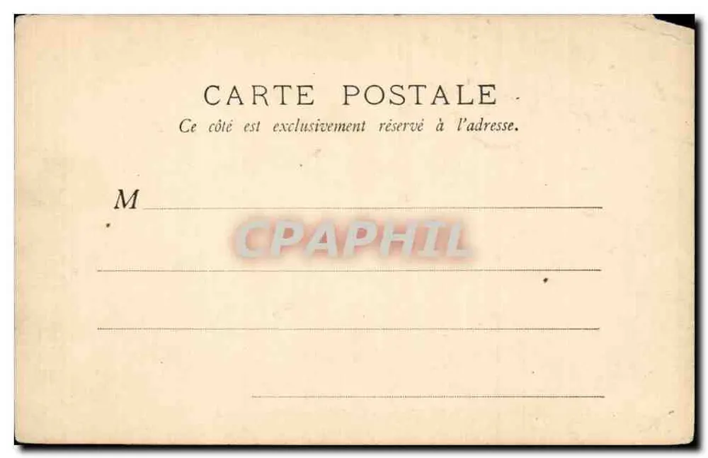 Weltausstellung 1900 - Das Palais de l'Électricité — Imp. Bertthand - Baschet, Verlag - Rückseite