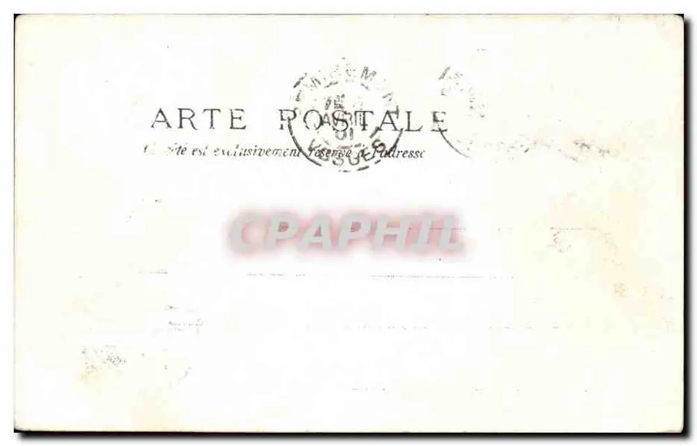 Weltausstellung 1900 — Die Nationalen Hersteller — Verlag: Arté Postale, Nr. 11 - Rückseite