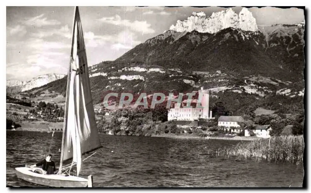 Lago d'Annecy — O Castelo — As Dentes de Lanfon — Edição Duingt - Frente