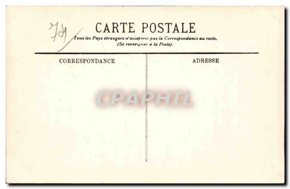 Annecy — Monumento Sommeillier e a Prefeitura — LL. - Verso