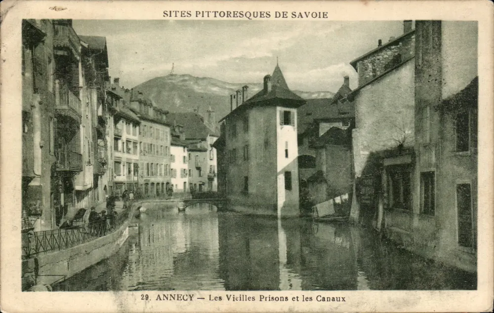 Annecy — Les Vieilles Prisons et les Canaux — AM. PABOUP, ANNECY, n°29 - Vorderseite