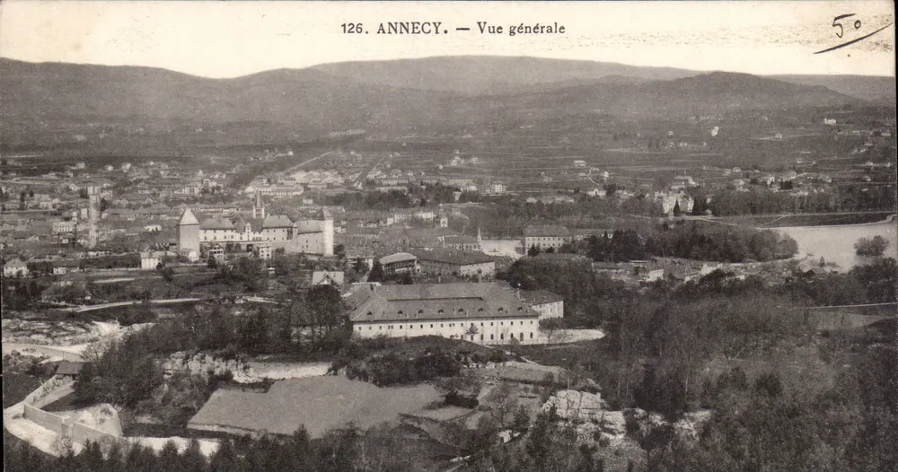 Annecy — Vista geral — Editor anônimo, n° de série 126 - Frente