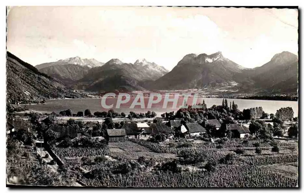 See Annecy — Der Kleine See und das Massiv der Bauges — Editions S.A.P.A. Annecy - Vorderseite