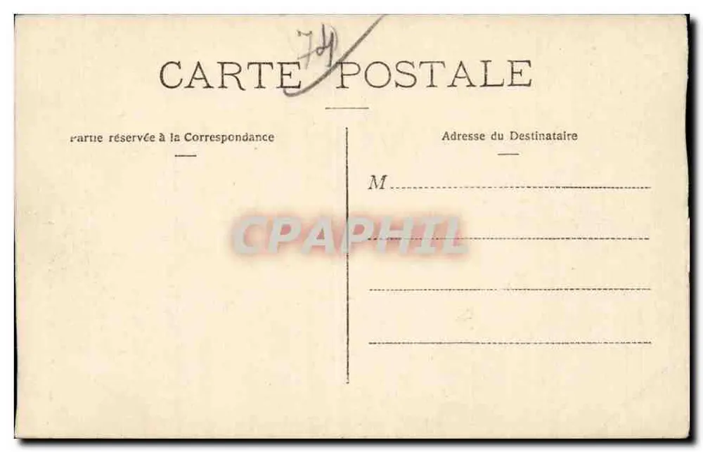 Annecy — As antigas Prisões — editor não visível - Verso