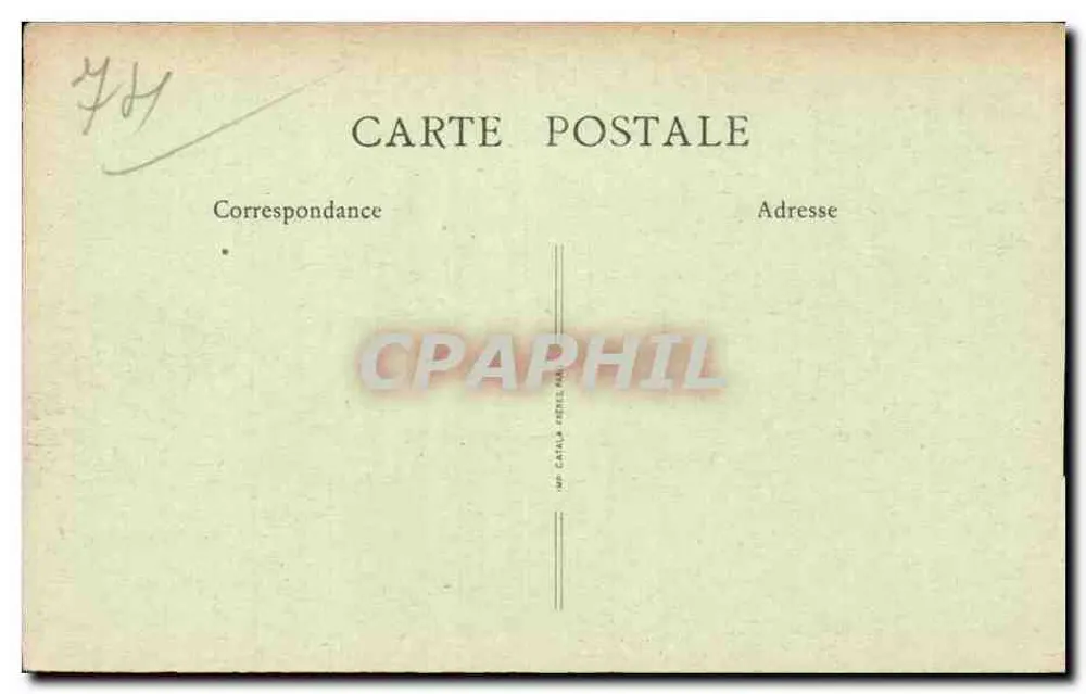 Annecy - O Hotel de Ville — A Savóia, n°80, editor B. F. Lux - Verso