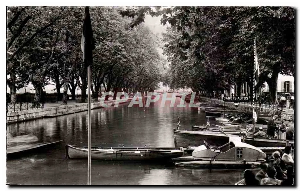 Annecy — O Canal e o Ponte dos Amores — Les Éditions J. Clapard - Frente