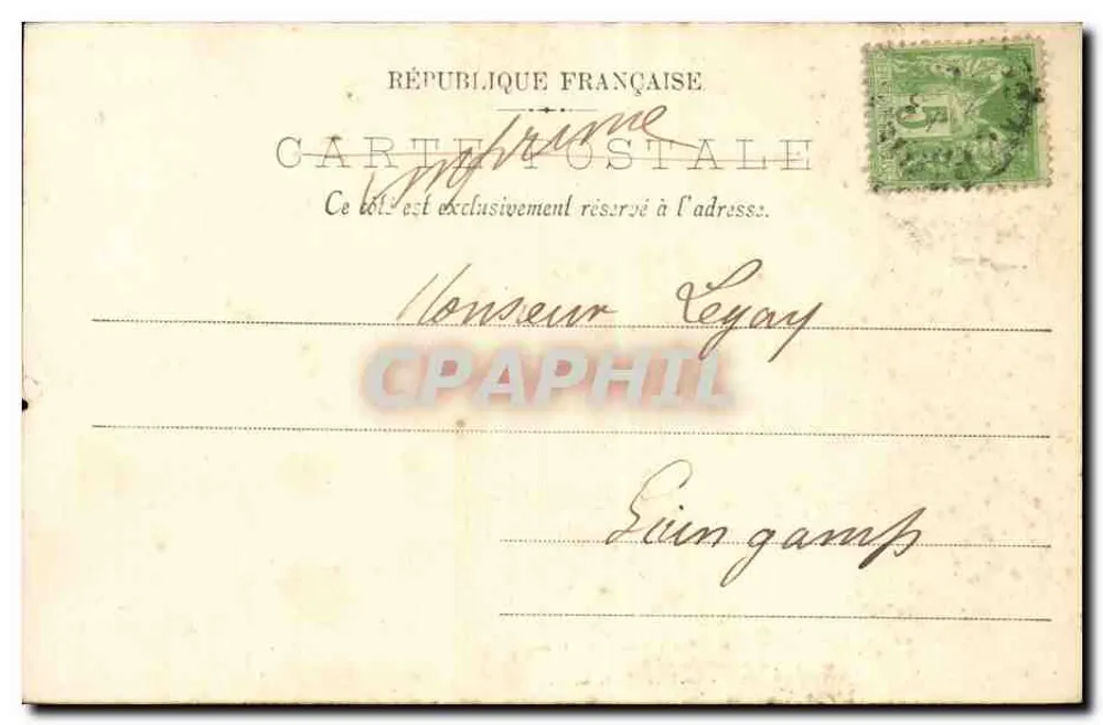 Pavillon de la Norvège — Exposition Universelle von 1900 — L. L. n°54 - Rückseite