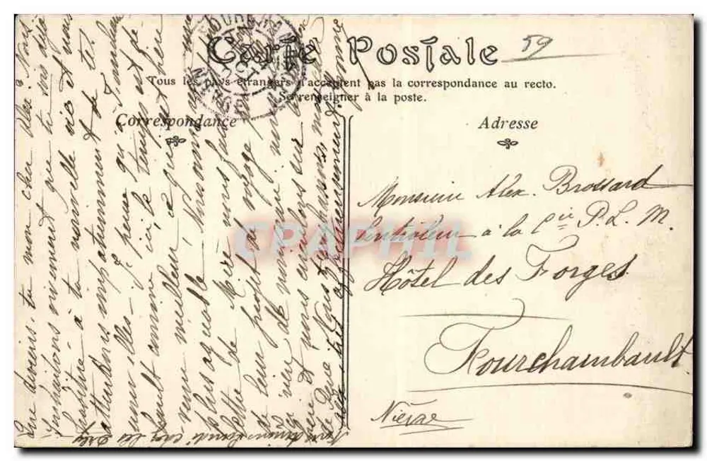 MALO-LES-BAINS — A Dique de Mar — ND. Fot. - Verso