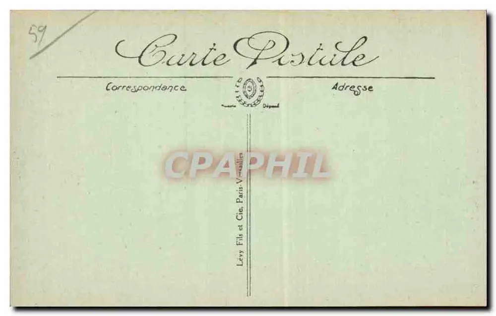 Malo-les-Bains — Die Strandpromenade und das Casino — N. G. — N° 170 - Rückseite