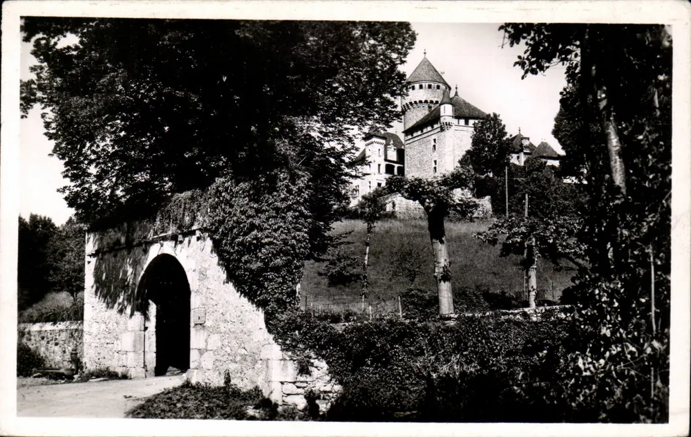Castelo de Montrottier — Arredores de Annecy — Edição GIL, n° 3486 - Frente