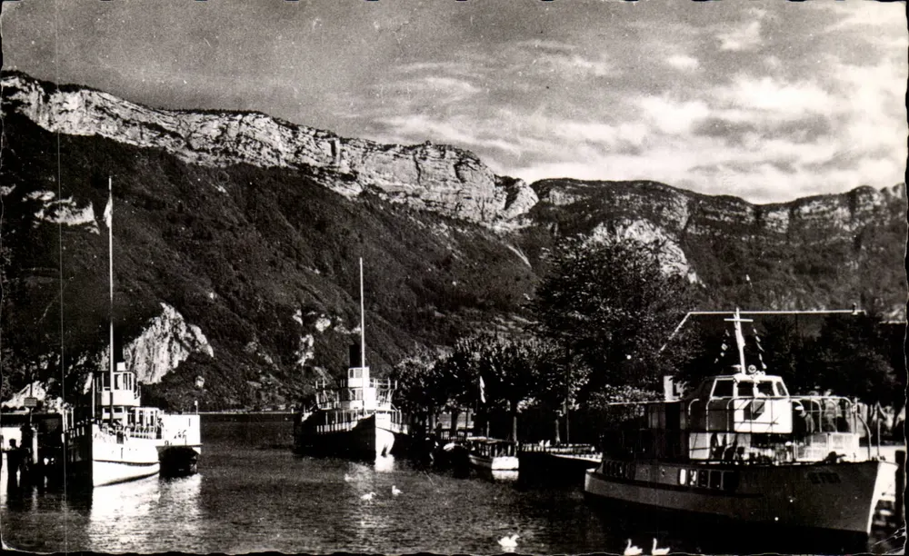Der Hafen und der Mont Veyrier — Annecy — Edition NILL — Nr. 1488 - Vorderseite