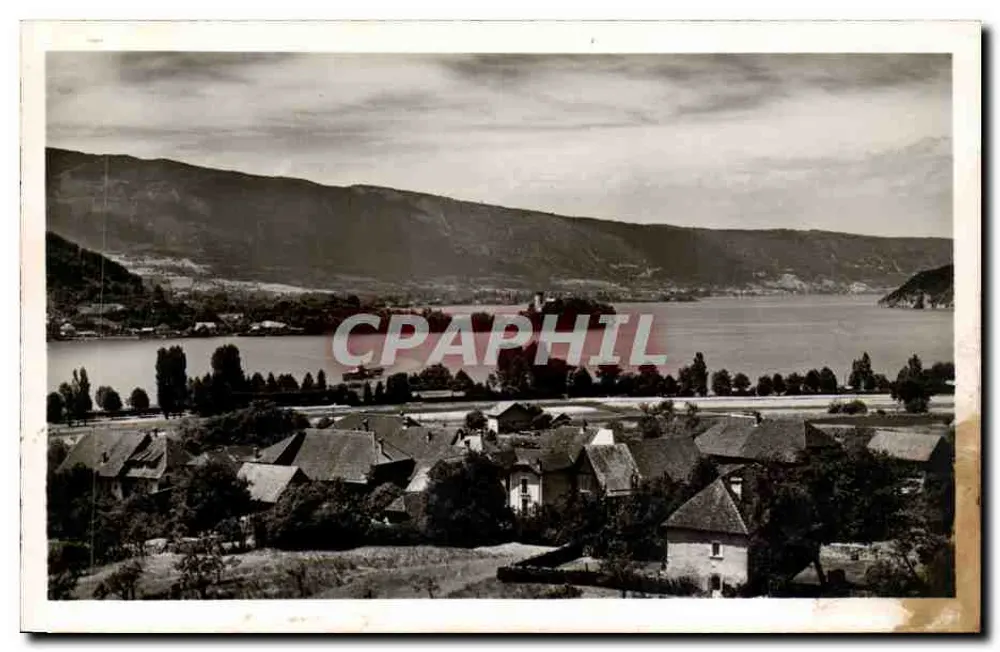 Lago de Annecy — Vista geral — Angon - Frente